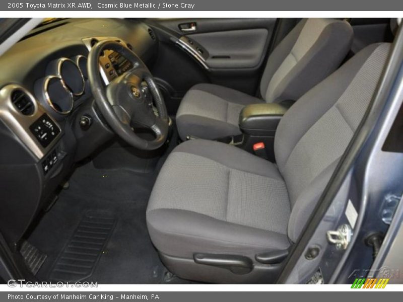 Cosmic Blue Metallic / Stone Gray 2005 Toyota Matrix XR AWD