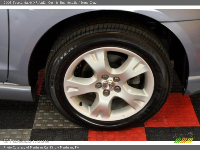 Cosmic Blue Metallic / Stone Gray 2005 Toyota Matrix XR AWD
