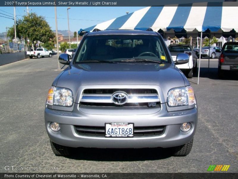 Silver Sky Metallic / Light Charcoal 2007 Toyota Sequoia Limited
