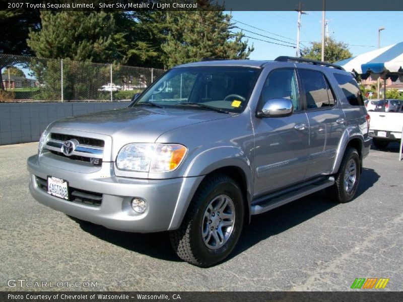 Silver Sky Metallic / Light Charcoal 2007 Toyota Sequoia Limited