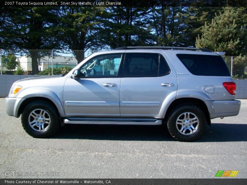 Silver Sky Metallic / Light Charcoal 2007 Toyota Sequoia Limited