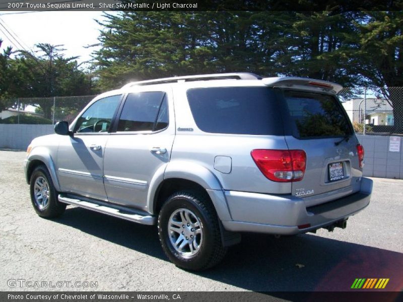 Silver Sky Metallic / Light Charcoal 2007 Toyota Sequoia Limited