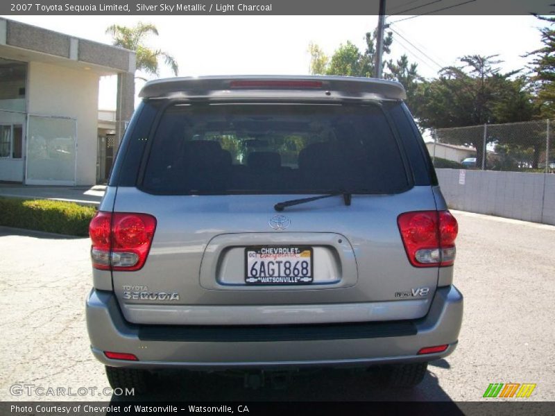Silver Sky Metallic / Light Charcoal 2007 Toyota Sequoia Limited