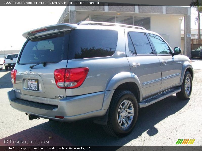 Silver Sky Metallic / Light Charcoal 2007 Toyota Sequoia Limited