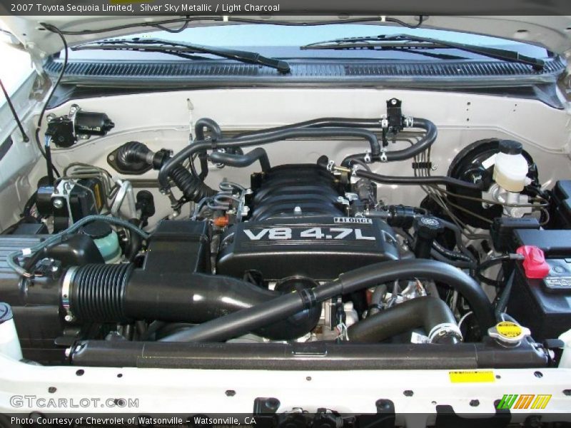 Silver Sky Metallic / Light Charcoal 2007 Toyota Sequoia Limited