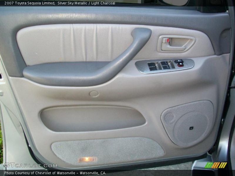 Silver Sky Metallic / Light Charcoal 2007 Toyota Sequoia Limited