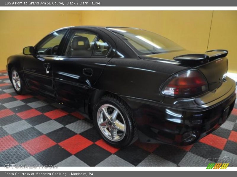 Black / Dark Taupe 1999 Pontiac Grand Am SE Coupe