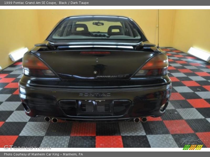 Black / Dark Taupe 1999 Pontiac Grand Am SE Coupe