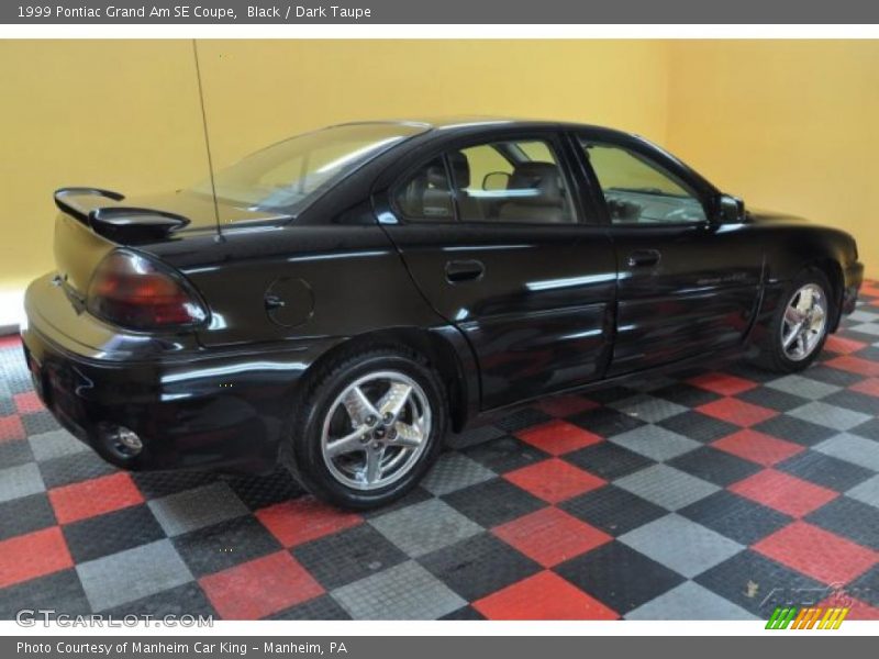 Black / Dark Taupe 1999 Pontiac Grand Am SE Coupe