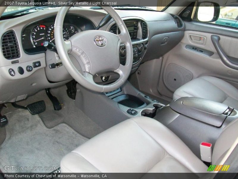 Silver Sky Metallic / Light Charcoal 2007 Toyota Sequoia Limited