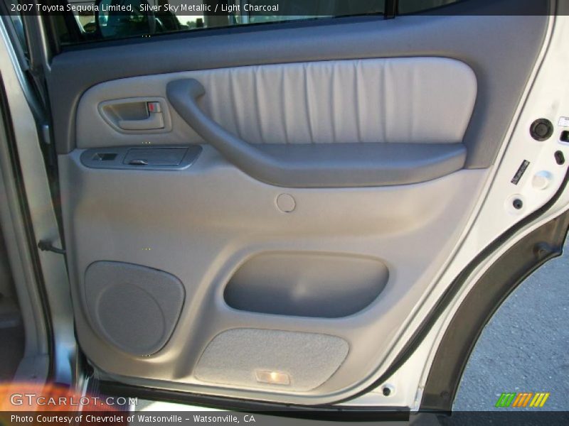Silver Sky Metallic / Light Charcoal 2007 Toyota Sequoia Limited