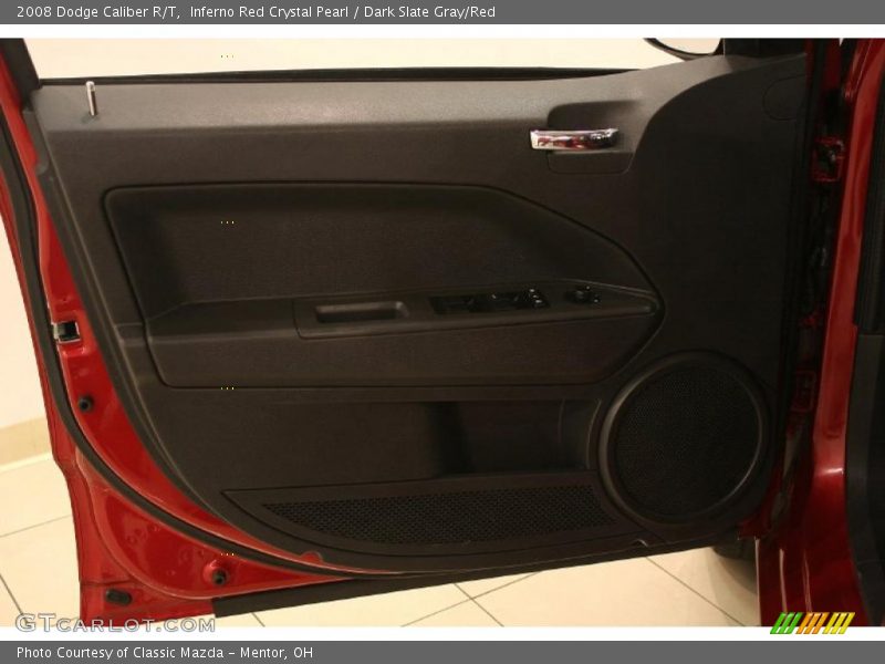 Inferno Red Crystal Pearl / Dark Slate Gray/Red 2008 Dodge Caliber R/T