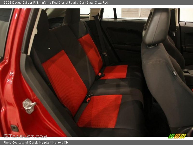Inferno Red Crystal Pearl / Dark Slate Gray/Red 2008 Dodge Caliber R/T