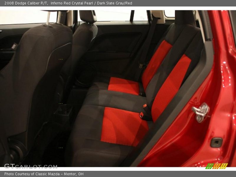 Inferno Red Crystal Pearl / Dark Slate Gray/Red 2008 Dodge Caliber R/T