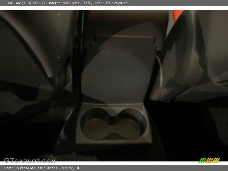 Inferno Red Crystal Pearl / Dark Slate Gray/Red 2008 Dodge Caliber R/T