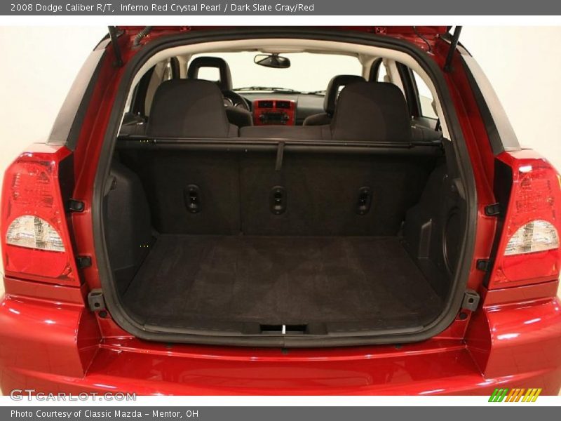 Inferno Red Crystal Pearl / Dark Slate Gray/Red 2008 Dodge Caliber R/T