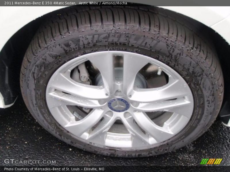 Arctic White / Almond/Mocha 2011 Mercedes-Benz E 350 4Matic Sedan