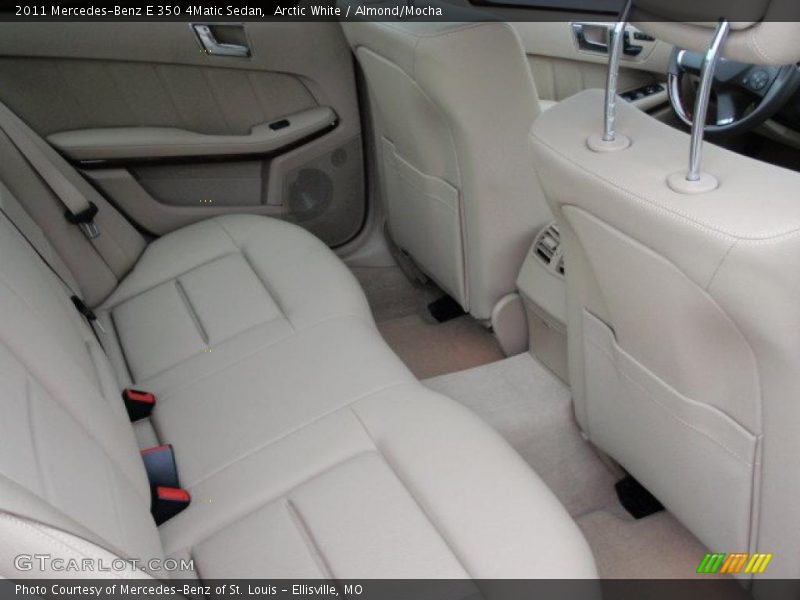Arctic White / Almond/Mocha 2011 Mercedes-Benz E 350 4Matic Sedan