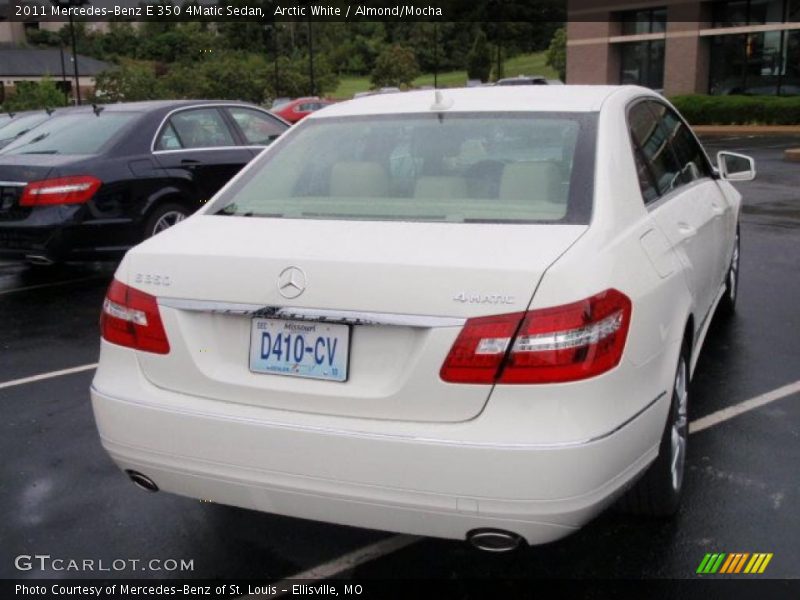 Arctic White / Almond/Mocha 2011 Mercedes-Benz E 350 4Matic Sedan