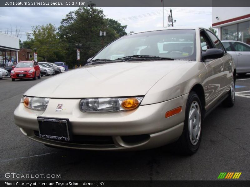 Gold / Tan 2001 Saturn S Series SL2 Sedan