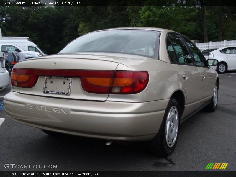 Gold / Tan 2001 Saturn S Series SL2 Sedan