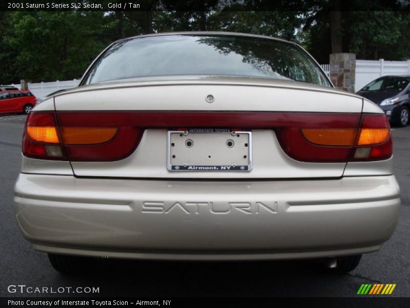 Gold / Tan 2001 Saturn S Series SL2 Sedan