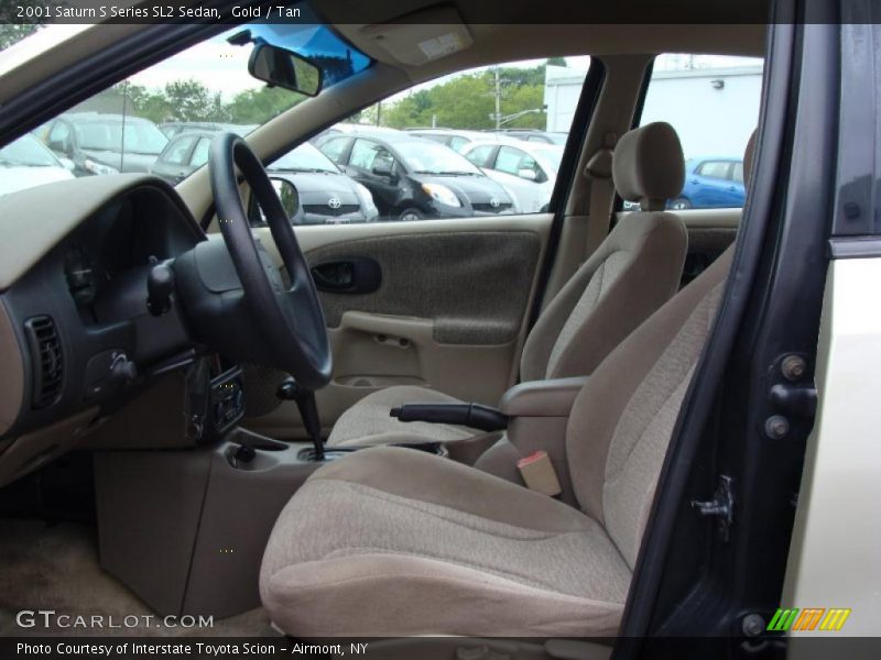 Gold / Tan 2001 Saturn S Series SL2 Sedan