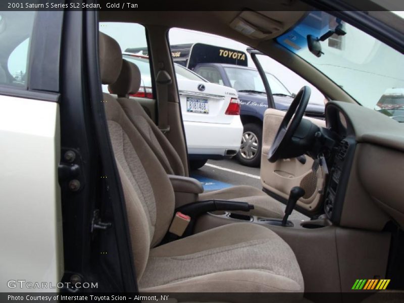 Gold / Tan 2001 Saturn S Series SL2 Sedan