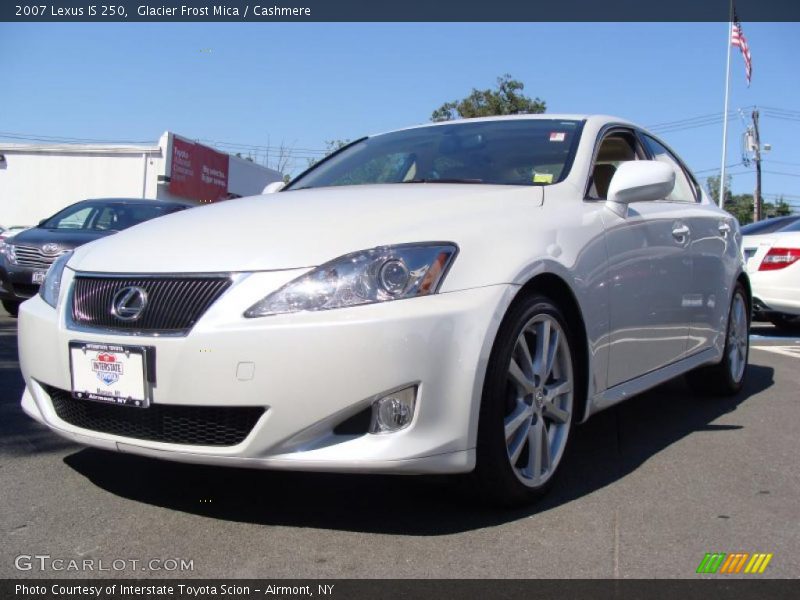 Glacier Frost Mica / Cashmere 2007 Lexus IS 250