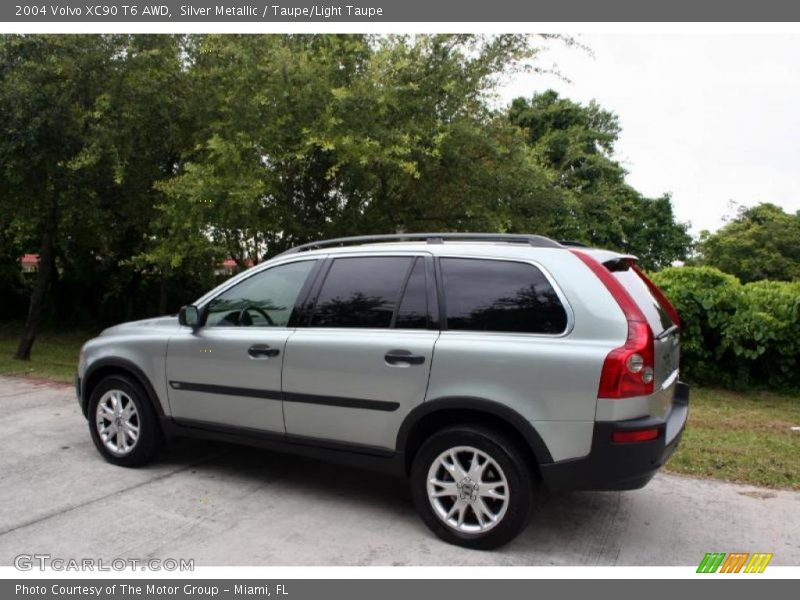 Silver Metallic / Taupe/Light Taupe 2004 Volvo XC90 T6 AWD