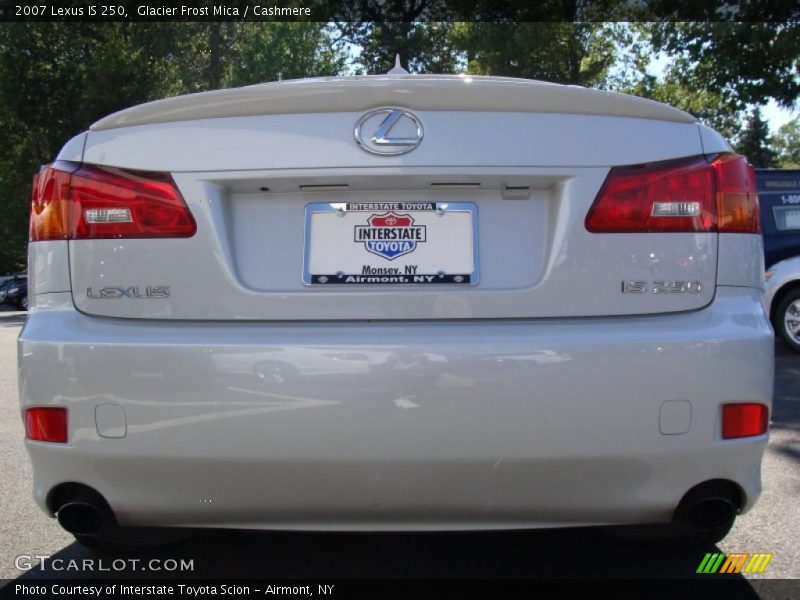 Glacier Frost Mica / Cashmere 2007 Lexus IS 250