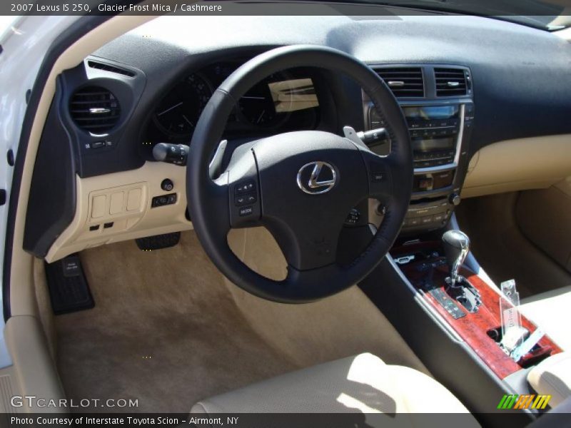 Glacier Frost Mica / Cashmere 2007 Lexus IS 250