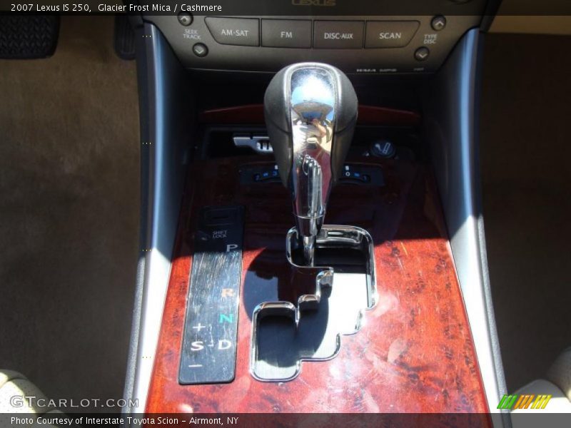 Glacier Frost Mica / Cashmere 2007 Lexus IS 250