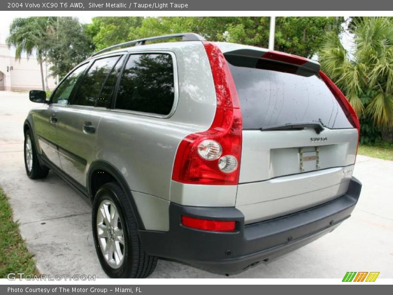 Silver Metallic / Taupe/Light Taupe 2004 Volvo XC90 T6 AWD