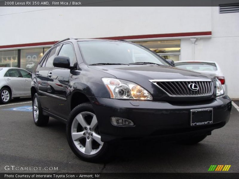 Flint Mica / Black 2008 Lexus RX 350 AWD