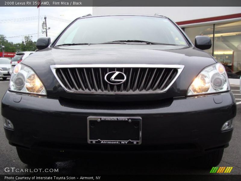 Flint Mica / Black 2008 Lexus RX 350 AWD