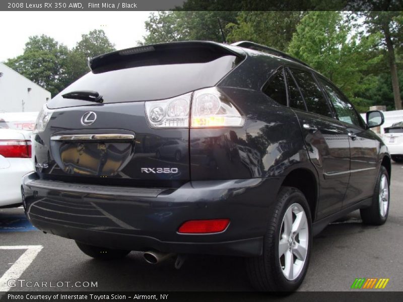 Flint Mica / Black 2008 Lexus RX 350 AWD