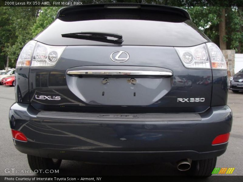 Flint Mica / Black 2008 Lexus RX 350 AWD