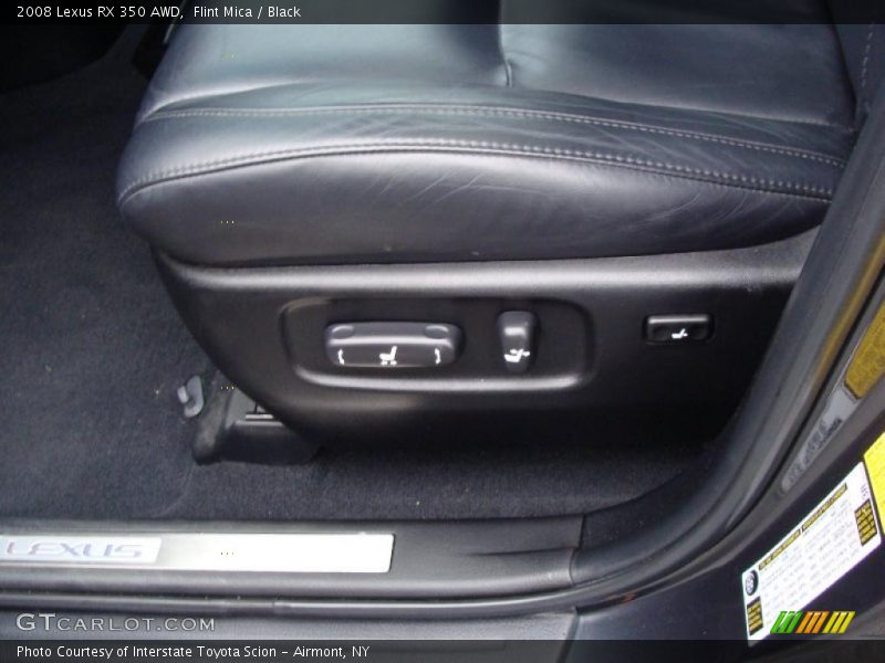 Flint Mica / Black 2008 Lexus RX 350 AWD