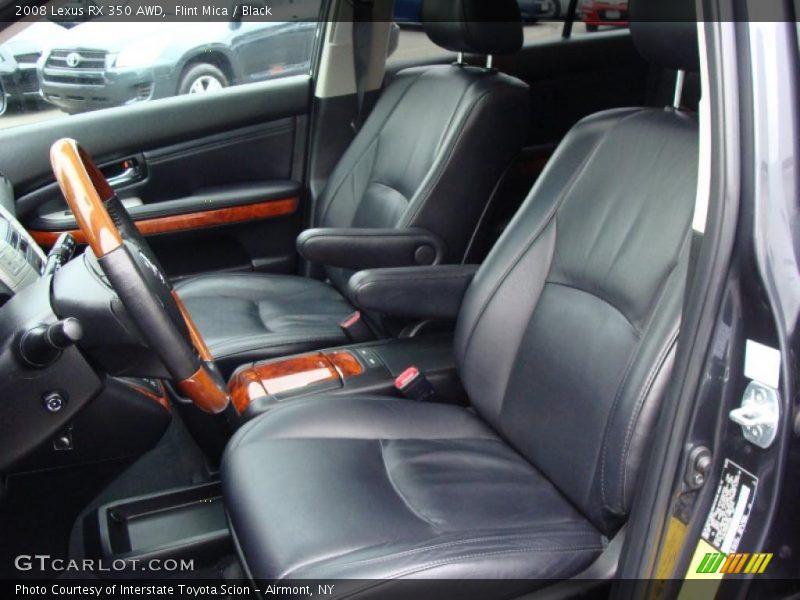 Flint Mica / Black 2008 Lexus RX 350 AWD