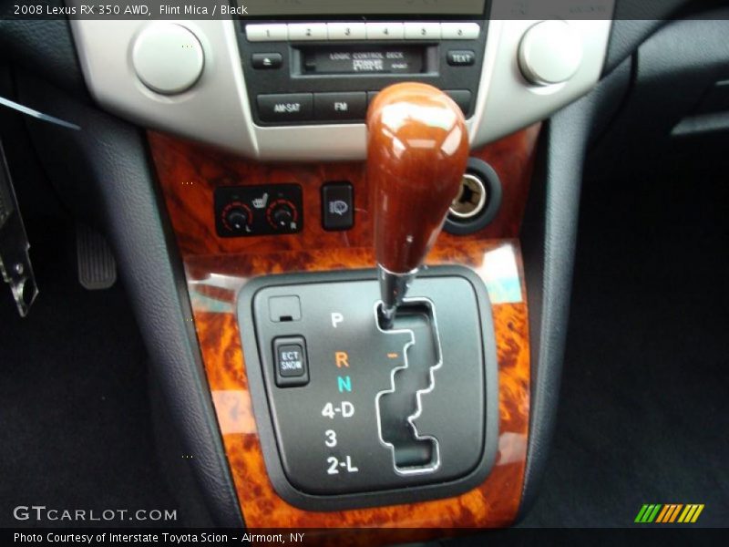 Flint Mica / Black 2008 Lexus RX 350 AWD