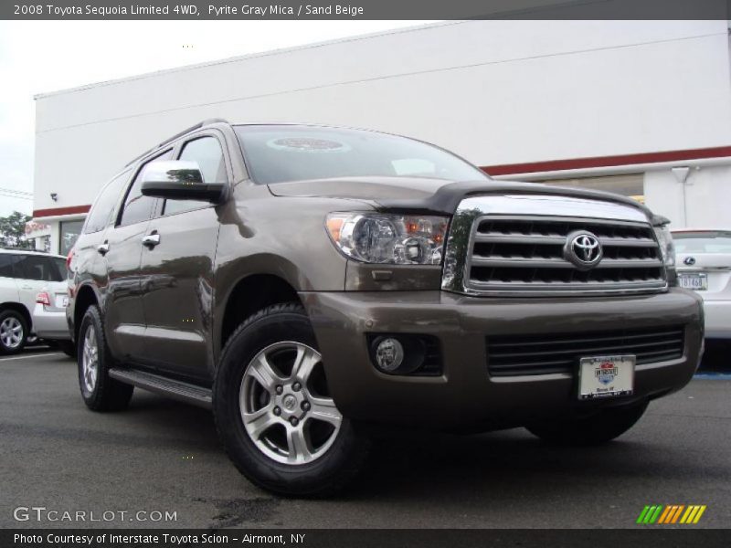 Pyrite Gray Mica / Sand Beige 2008 Toyota Sequoia Limited 4WD