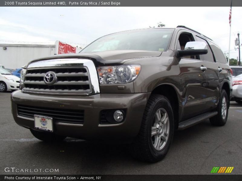 Pyrite Gray Mica / Sand Beige 2008 Toyota Sequoia Limited 4WD