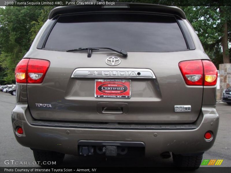 Pyrite Gray Mica / Sand Beige 2008 Toyota Sequoia Limited 4WD