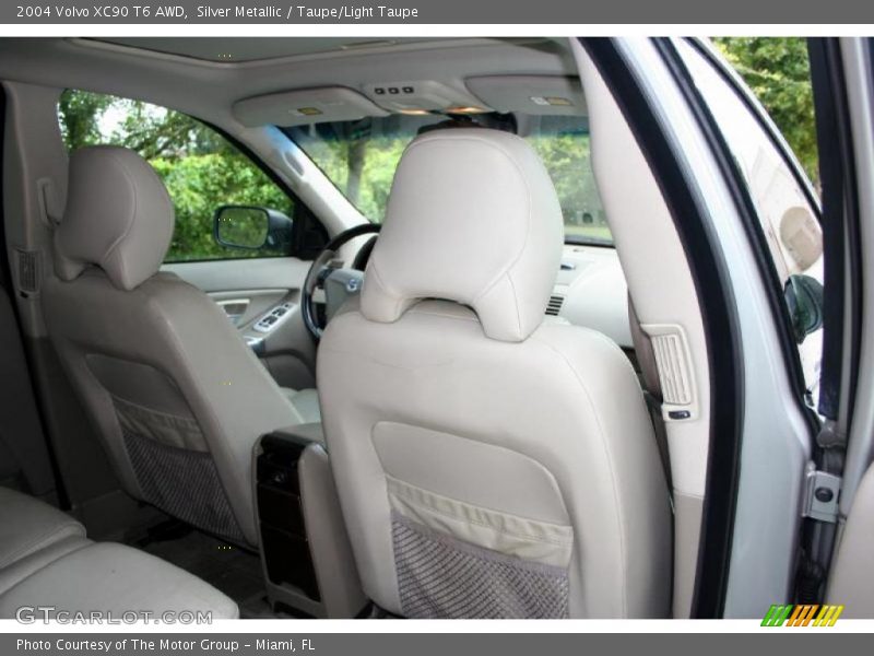 Silver Metallic / Taupe/Light Taupe 2004 Volvo XC90 T6 AWD