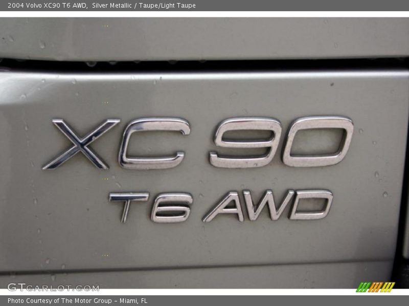 Silver Metallic / Taupe/Light Taupe 2004 Volvo XC90 T6 AWD