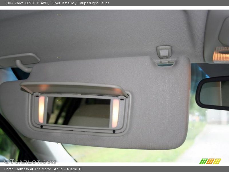 Silver Metallic / Taupe/Light Taupe 2004 Volvo XC90 T6 AWD