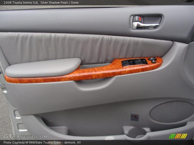 Silver Shadow Pearl / Stone 2008 Toyota Sienna XLE