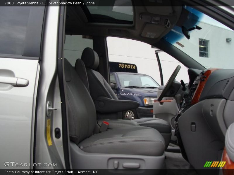 Silver Shadow Pearl / Stone 2008 Toyota Sienna XLE