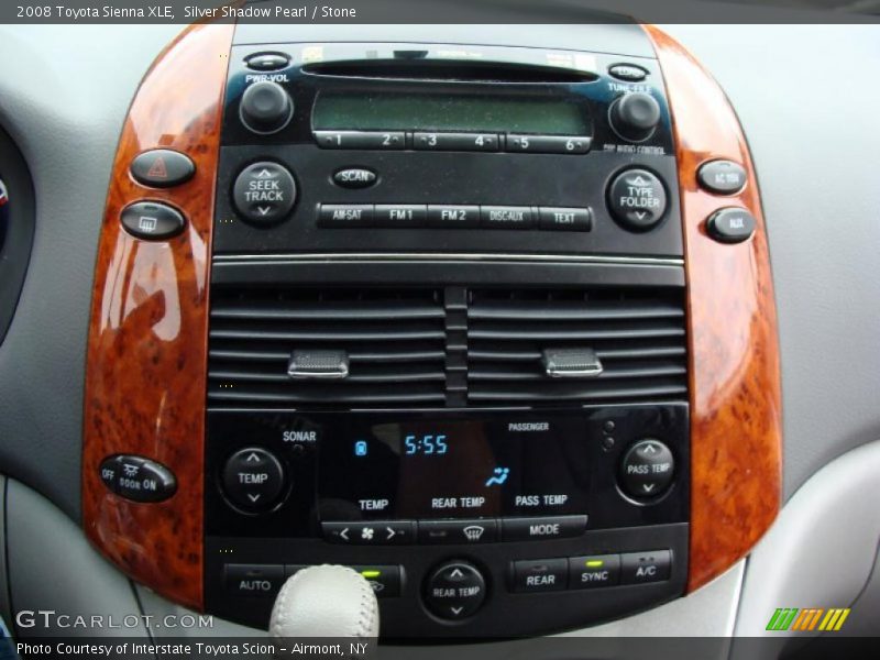 Silver Shadow Pearl / Stone 2008 Toyota Sienna XLE